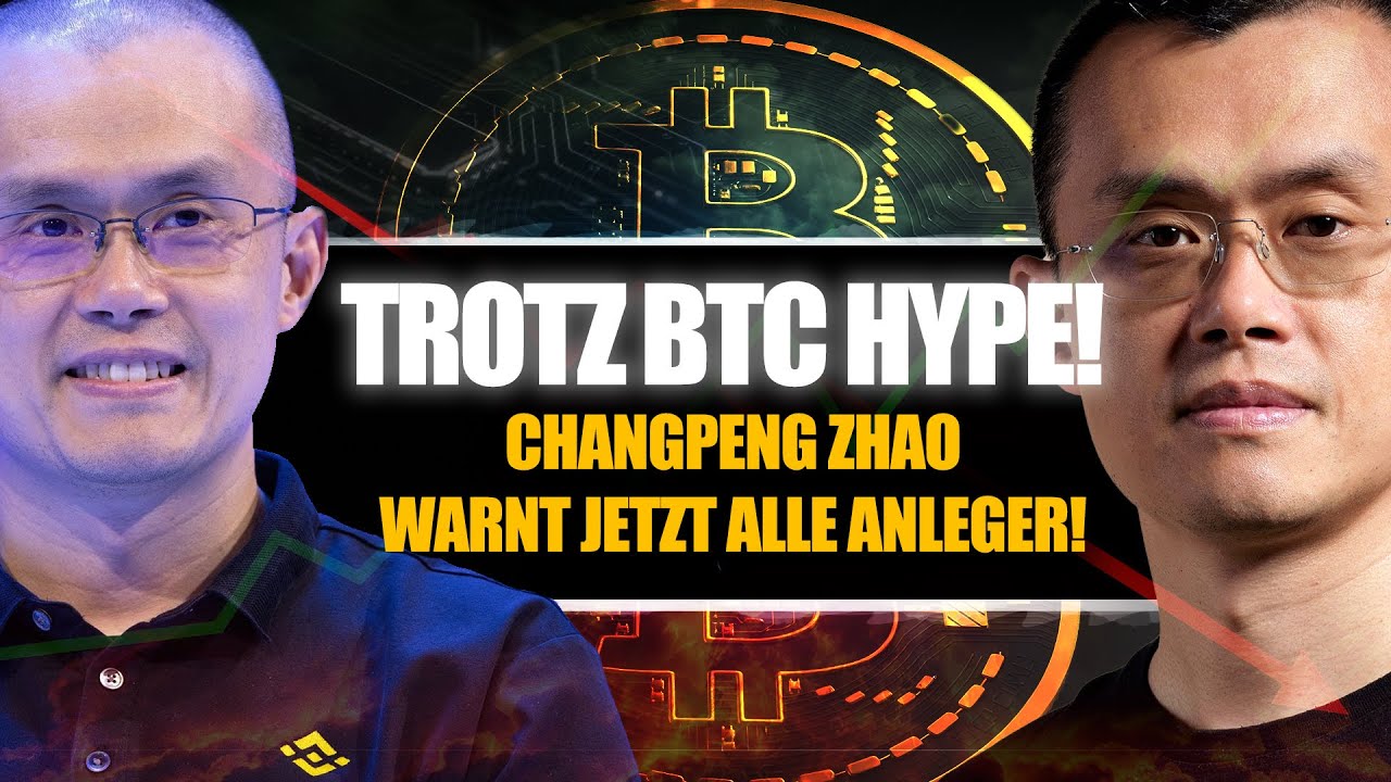 BINANCE Gründer: Davor warnt jetzt CHANGPENG ZHAO alle BITCOIN Fans!