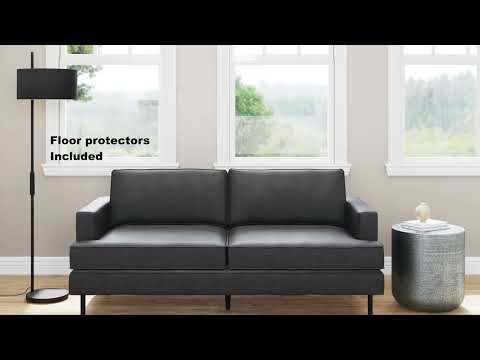 Zuo Modern Decade Sofa Vintage Gray