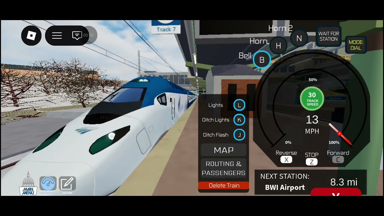 Amtrak Acela NextGen Avelia Liberty @ Baltimore Maryland - Union Station