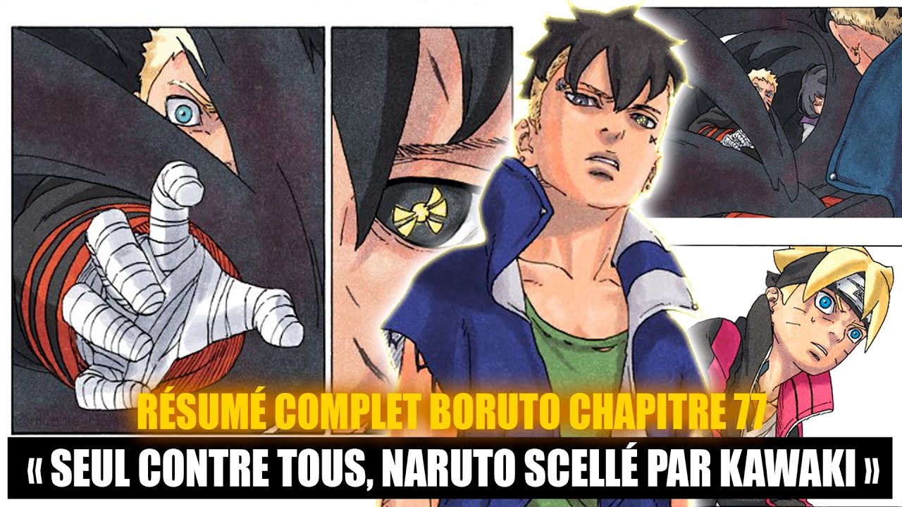 KAWAKI SCELLE NARUTO et HINATA 😭 ! BORUTO SEUL CONTRE TOUS... CHAPITRE