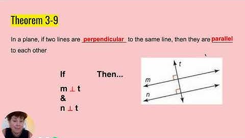 3 4 Parallel & Perpendicular Lines   Video Lesson