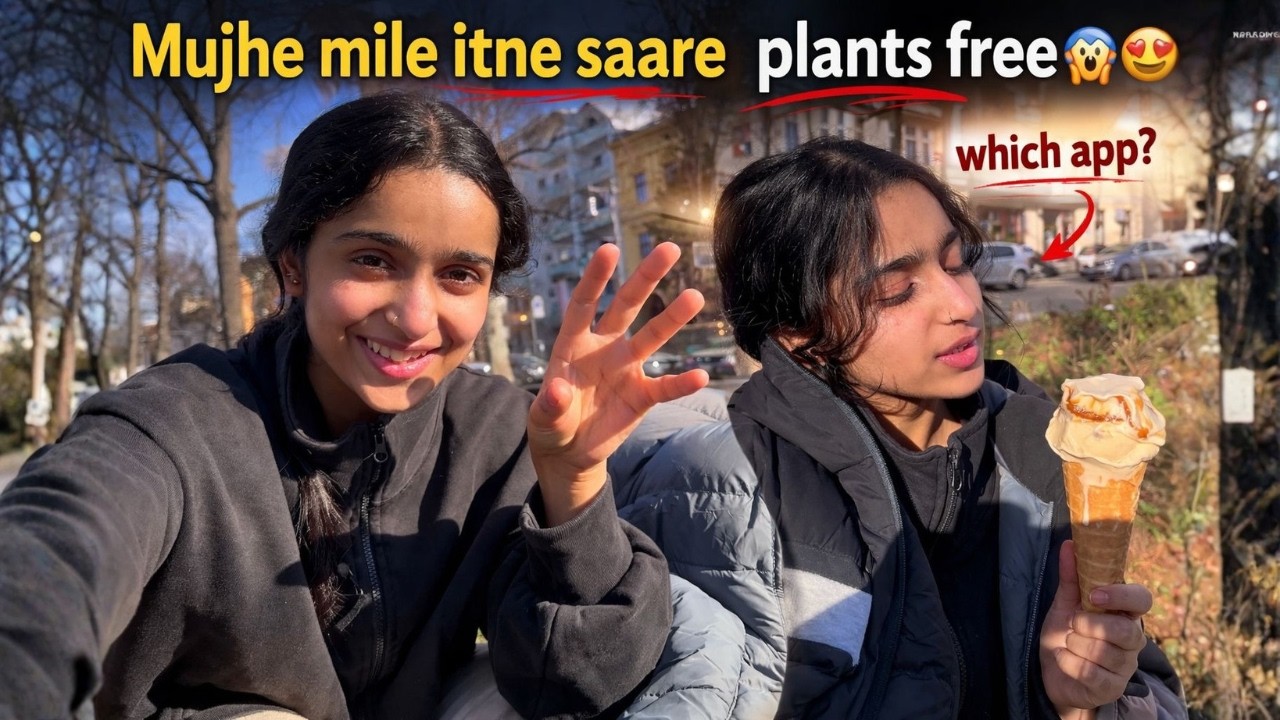 Mujhe mile itne saare plants free 😱🤩 | Kaunsi App se mila? 🌱✨