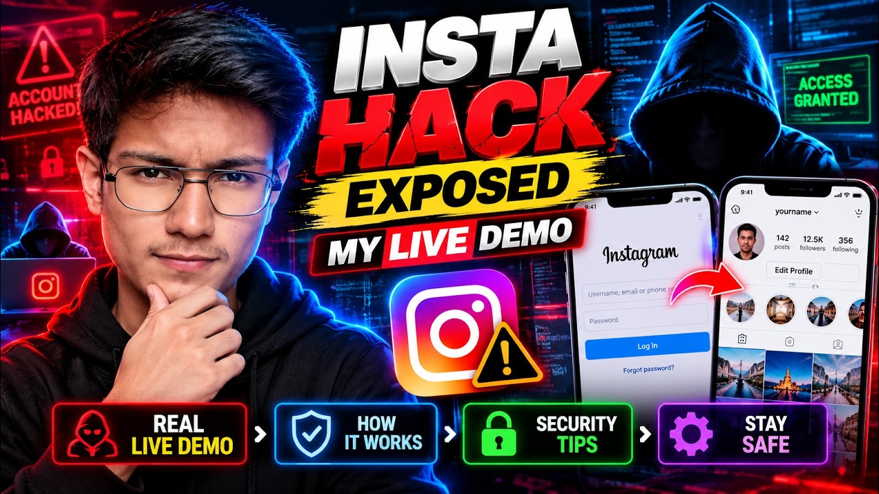 Insta Hack Exposed: My Live Demo - YouTube