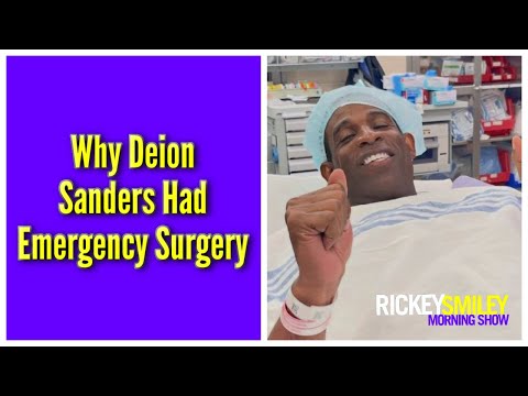 Why Deion Sanders Had Emergency Surgery