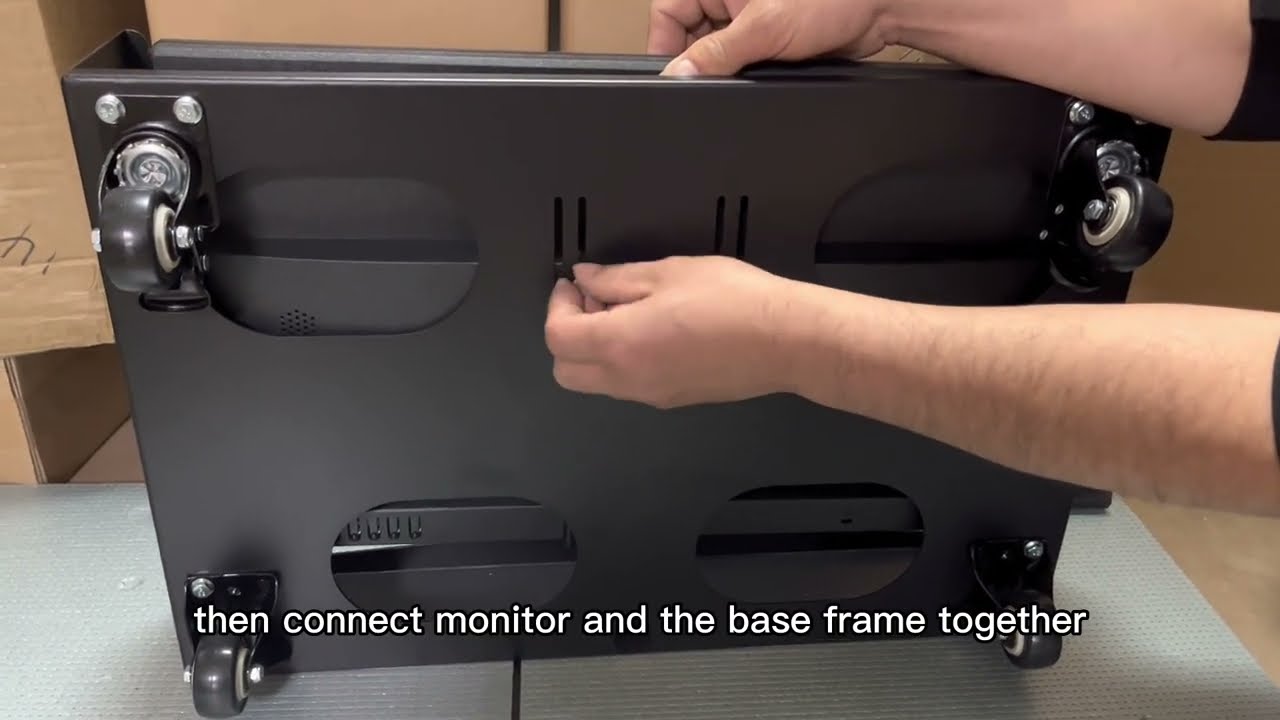 How to install  Presidential  conference teleprompter ?