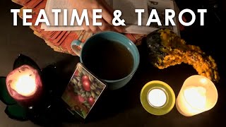 [ASMR] Tarot Reading & Tea & Page Flipping screenshot 3