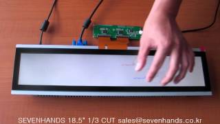 Celebrity Multi Touch Screen 18 5 inch 1 3 cut SEVENHANDS Profile