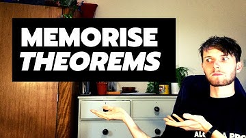 How To Memorise Mathematical Theorems With Anki