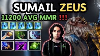 🔥 SUMAIL ZEUS Midlane Highlights 39K NET WORTH 🔥 1027 XPM - 11200 AVG MMR Pub SUMAIL - Dota 2