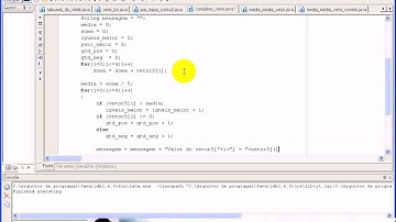 aula 1165 Algoritmos e Logica de programação   Exerc Vetor Complexo Java II