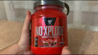 Обзор и распаковка BSN NO-EXPLODE предтреника. Pre-workout complex review and unboxing.