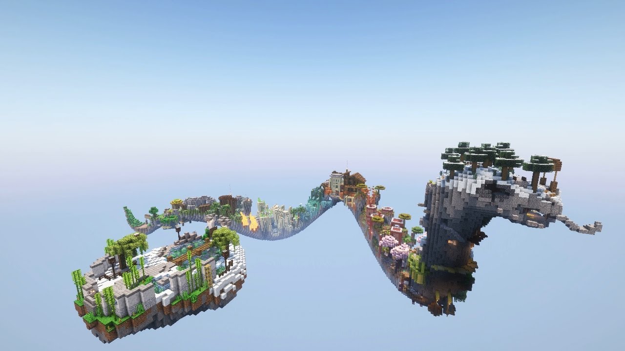 Minecraft Map 802 ( [AL]Snake Island Parkour )