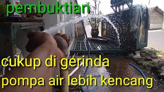 WOW!!!! SEMBURAN SUPER KENCANG CUKUP DI GERINDA  gerinda merek DOLIZ BA 730