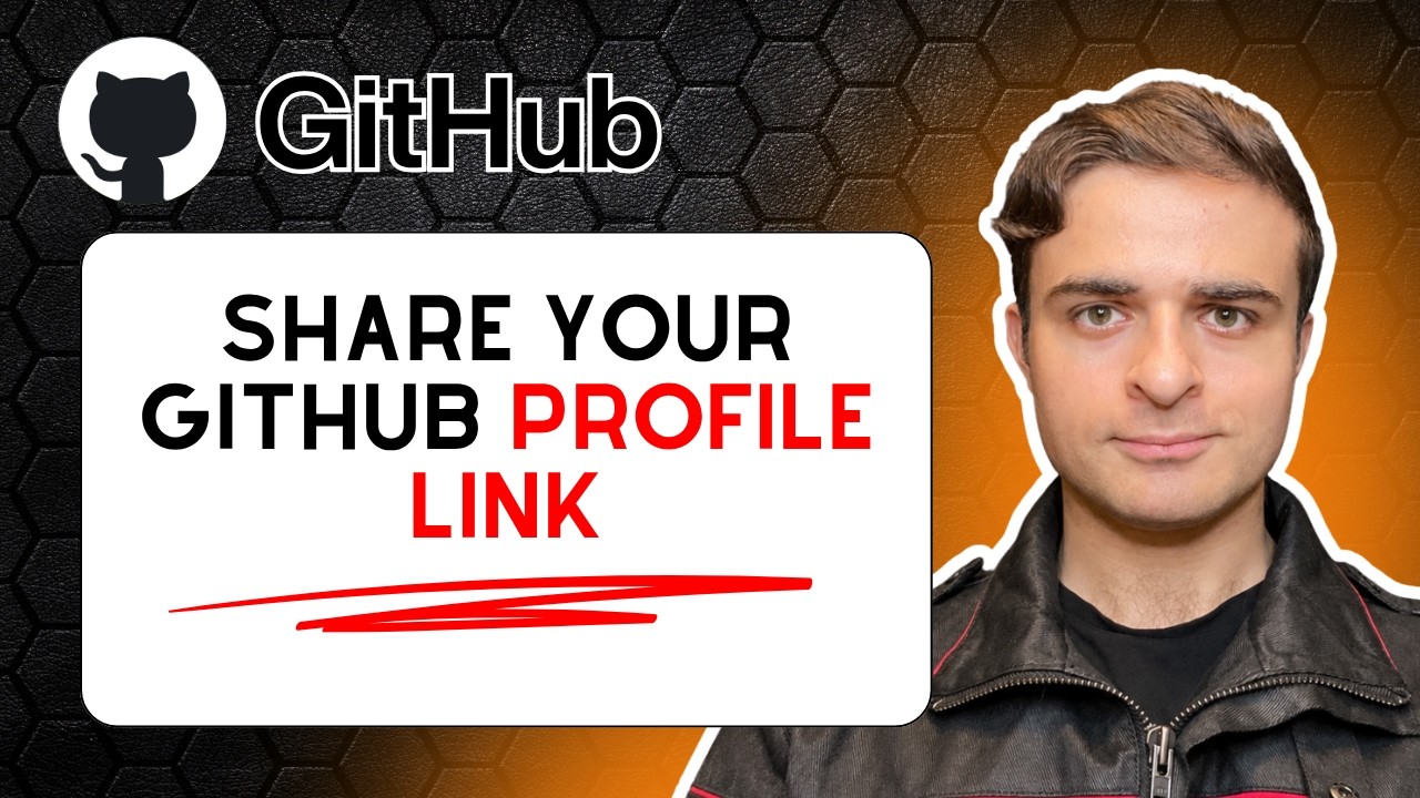 How To Share GitHub Profile Link - YouTube