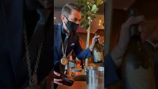 Spending $10,000 at Nusr-Et Saltbae Restaurant 🤑#shorts