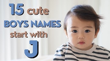 Amazing Baby Boys Names from J  (meaning explained)