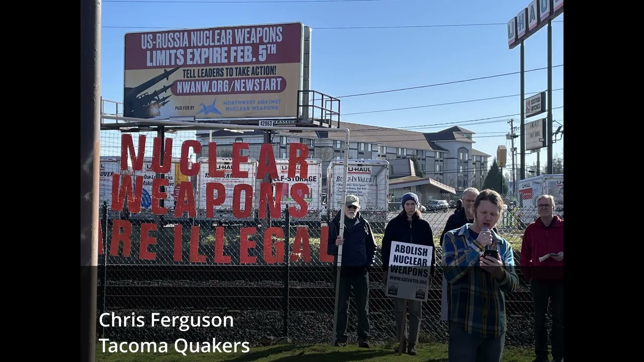Tacoma Rally for New START Treaty
