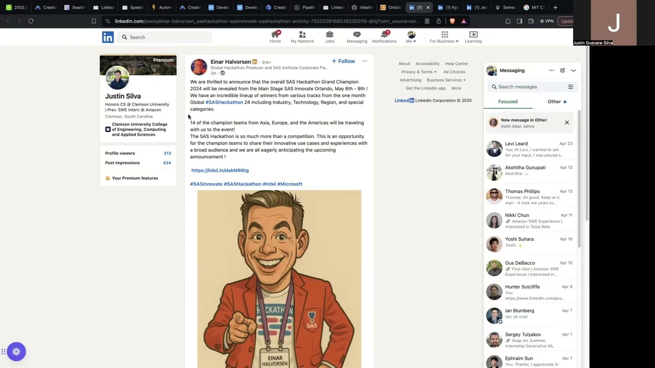 Nexus Connect-Justin Silva(Fall semester at Palantir demo video)