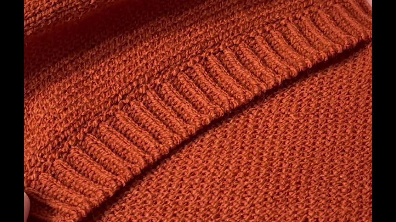 (Requested) Attaching a single ribbed band on the knitting machine