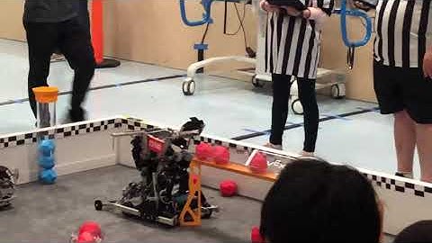 2550R Vex Pushback Solo AWP Auton #vrc #robot #robotics