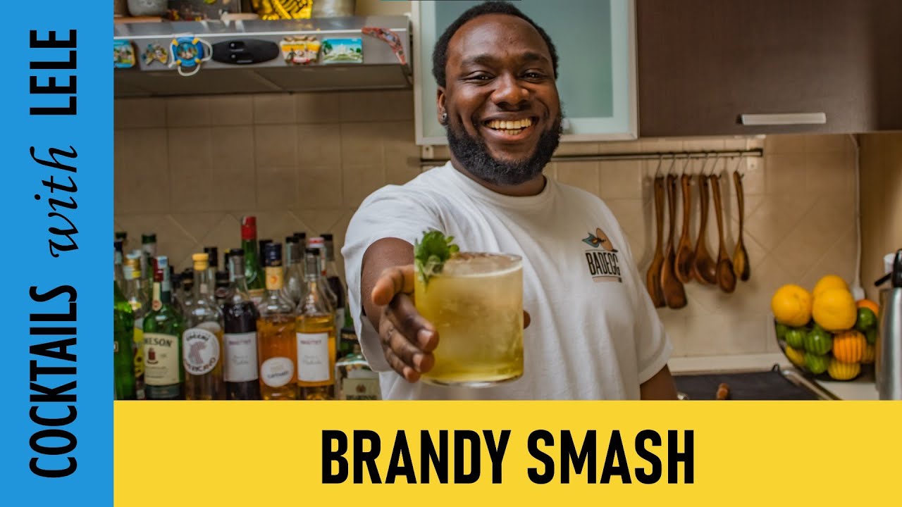 How to make a BRANDY SMASH with LELE | COCKTAIL with COGNAC