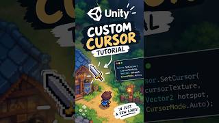 Want to create a custom cursor in Unity 🎮