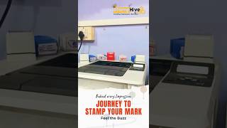 The Complete Journey of a Pre-Inked Stamp | From Digital Design to Perfect Impression