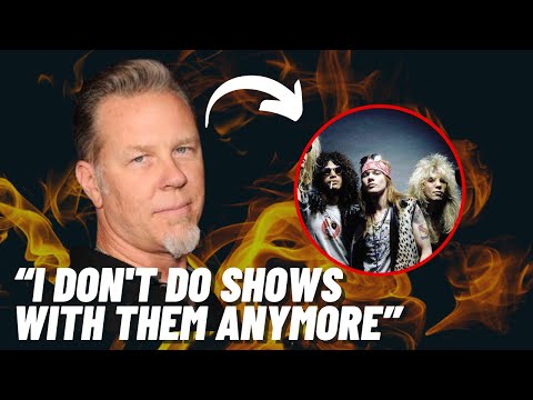James Hetfield Revealed The Reason He Hated Touring With Guns N' Roses