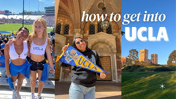 HOW I GOT INTO UCLA (stats, extracurriculars, & advice!)