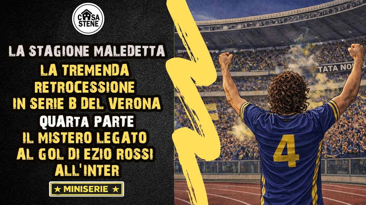 LA STAGIONE MALEDETTA:1991-92 LA TREMENDA RETROCESSIONE DEL VERONA IN SERIE B MINI SERIE 4°PUNTATA