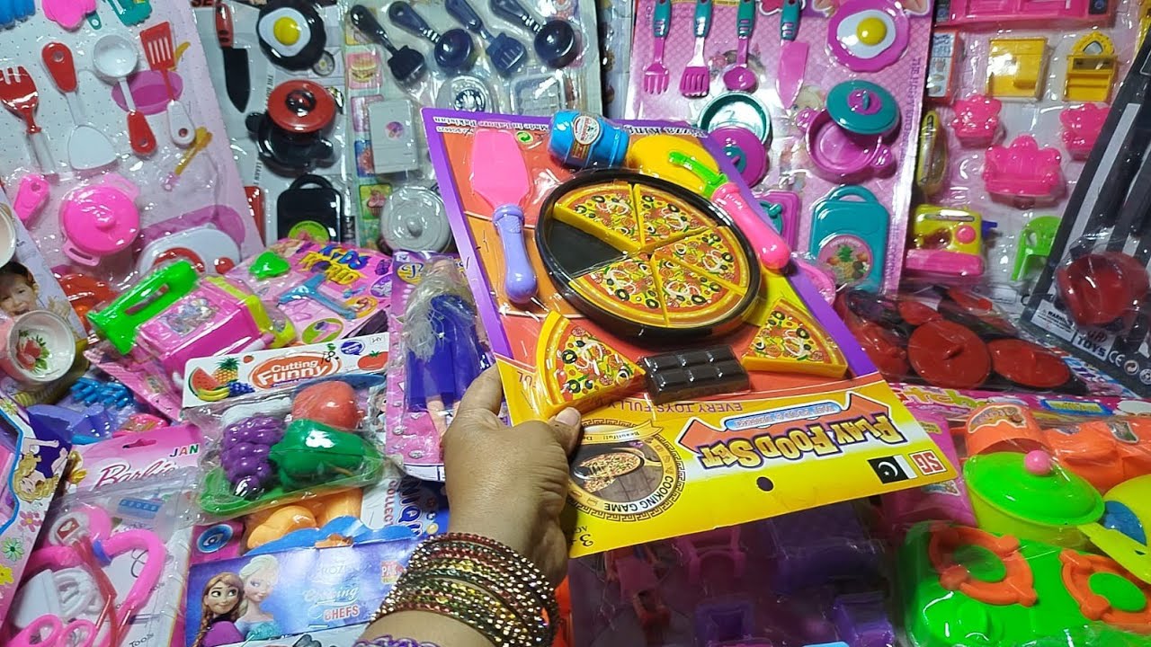 Satisfying with unboxing & Review mini kitchen set toys cooking video compliation | Asmr toy Review