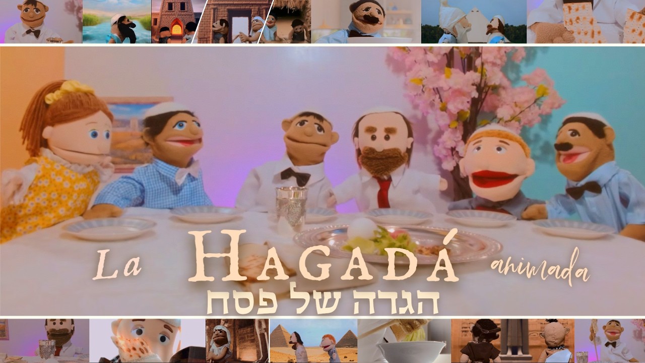 Hagadá, Puppets y Matzá | La historia de Pesaj contada como nunca antes | Hagadá Animada