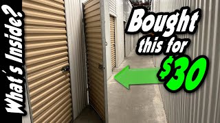 Bought this locker for $30. Spoiler alert... surprise finds inside! Bought it at a storage auction