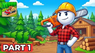 Wood Manager Gameplay Part 1 – BUILDING A LUMBER EMPIRE from Scratch! (Android) screenshot 5