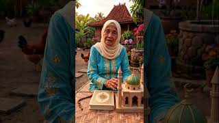 Terus Berbagi ya Nak, Biar Rezekimu Lancar Terus 💖 #nenekminiaturmasjid #nenekbijak #pesannenek
