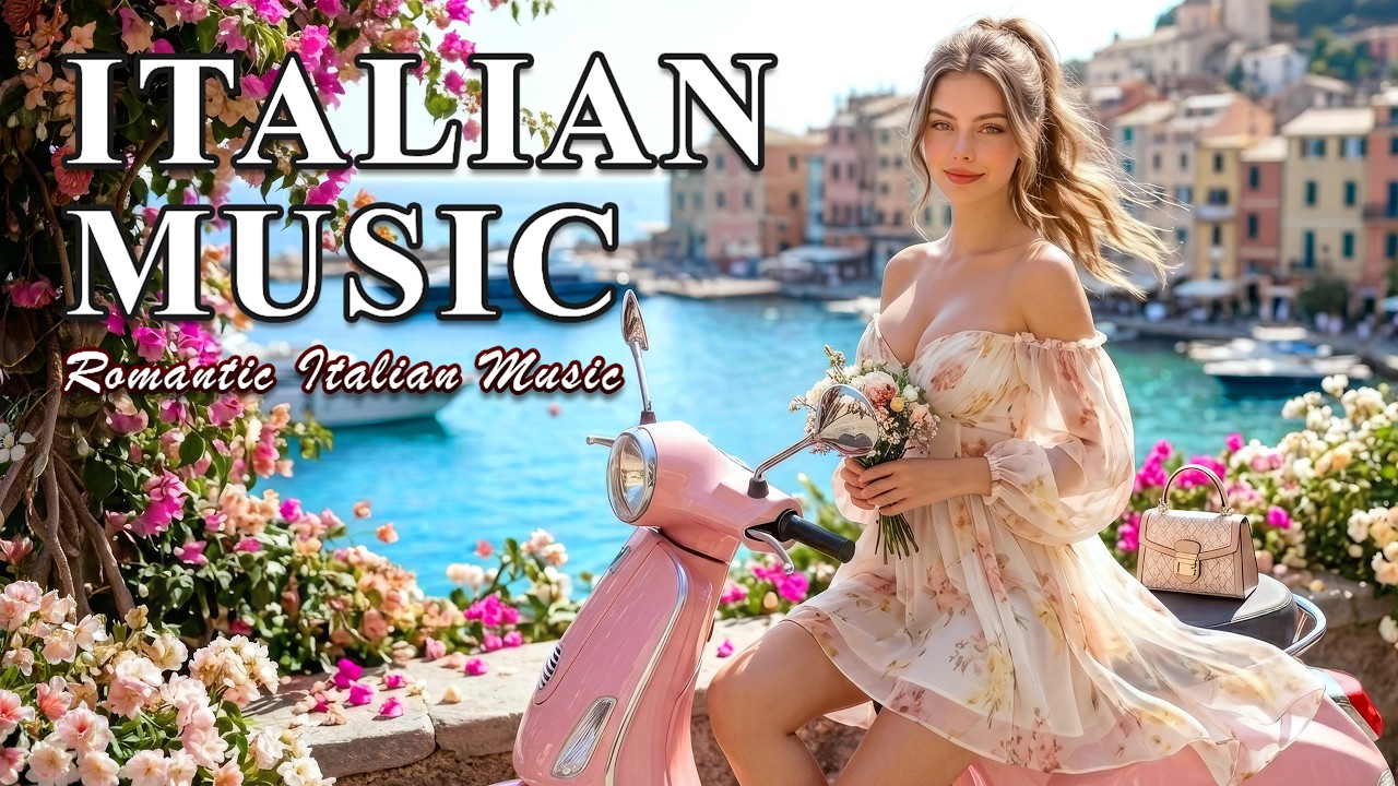 The Best 🇮🇹 Italian Music🎶 Italian Vibes 🎶 8+ Hour Scenic Amalfi Coast ...