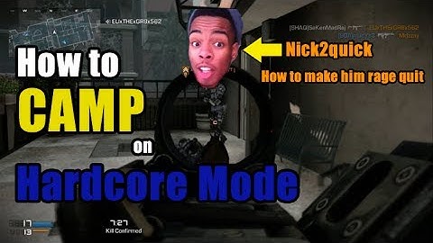 Call Of Duty Ghosts: Best Spot on the Map Flooded! How To Camp On Hardcore!