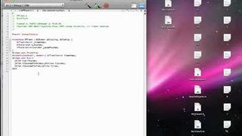 Develop multi-touch applications for Mac OS X (Part 1)