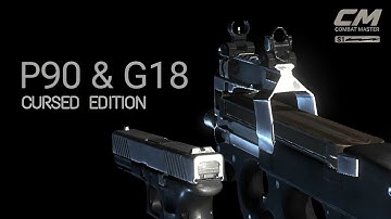 Cursed P90 & G18 | COMBAT MASTER CURSED GUNS LOL