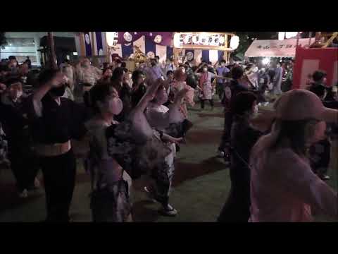 炭坑節　2022年青山青葉公園盆踊り２４　東京都港区