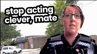 🚨 UK Cops SNAP When Auditor REFUSES To Leave!