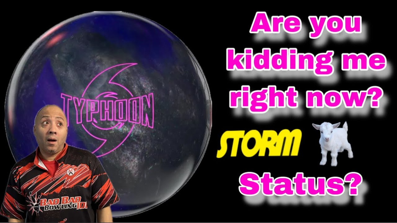 Storm Typhoon Bowling Ball Review - YouTube