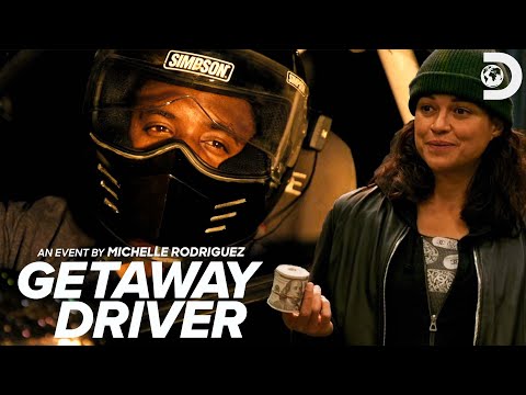Driver Escapes Michelle Rodriguez’s Obstacle Course! | Getaway Driver