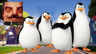 Hello Neighbor - My New Neighbor Penguins Madagascar Big Skipper Act 3 Gameplay Walkthrough