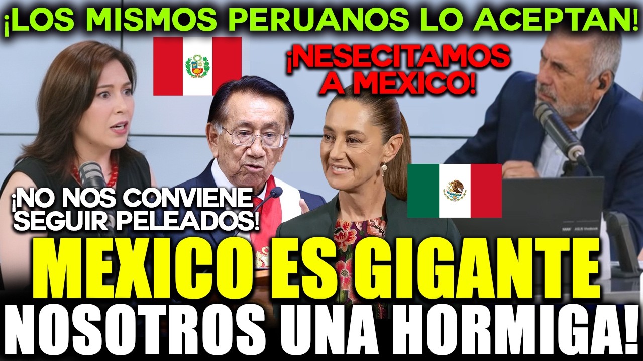 🔴¡PRENSA PERUANA ADMITE QUE ROMPER CON MÉXICO DEBILITA A PERÚ!