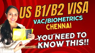 B1/B2 US Visa detailed guide from India|Our experience at CHENNAI biometric|How to reach & documents
