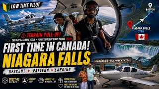 Low-Time Pilot to Niagara Falls: TERRAIN PULL-UP in Cirrus SR22T G3