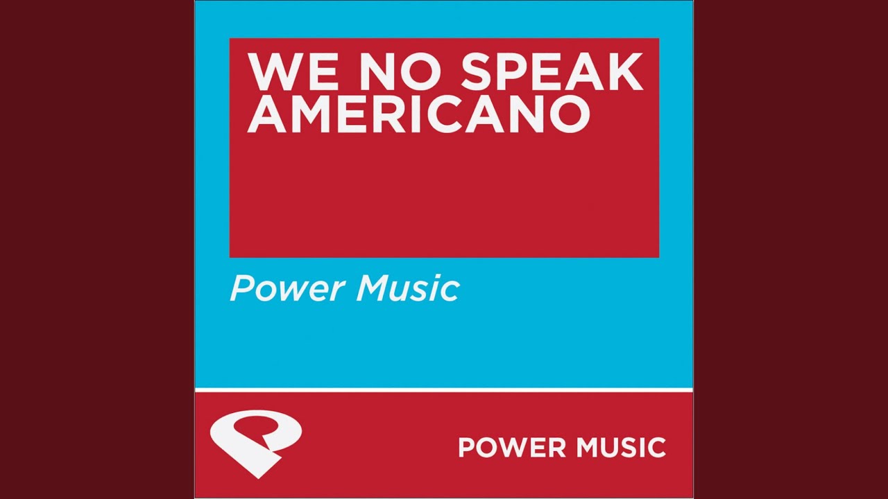 Speak музыка. We no speak americano. We no speak americano Автор. We no speak americano музыка. Yolanda be cool Dcup we no speak americano.