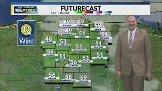 Colder with more clouds in the sky tonight