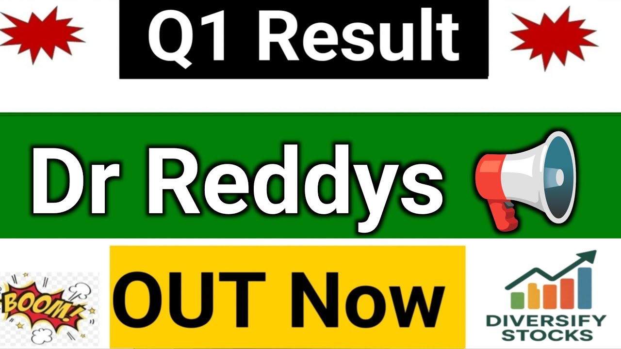 Dr Reddys Q1 Results 2026 | Dr Reddys Results Today | Dr Reddys share ...